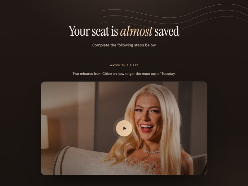 Thank-you page preview